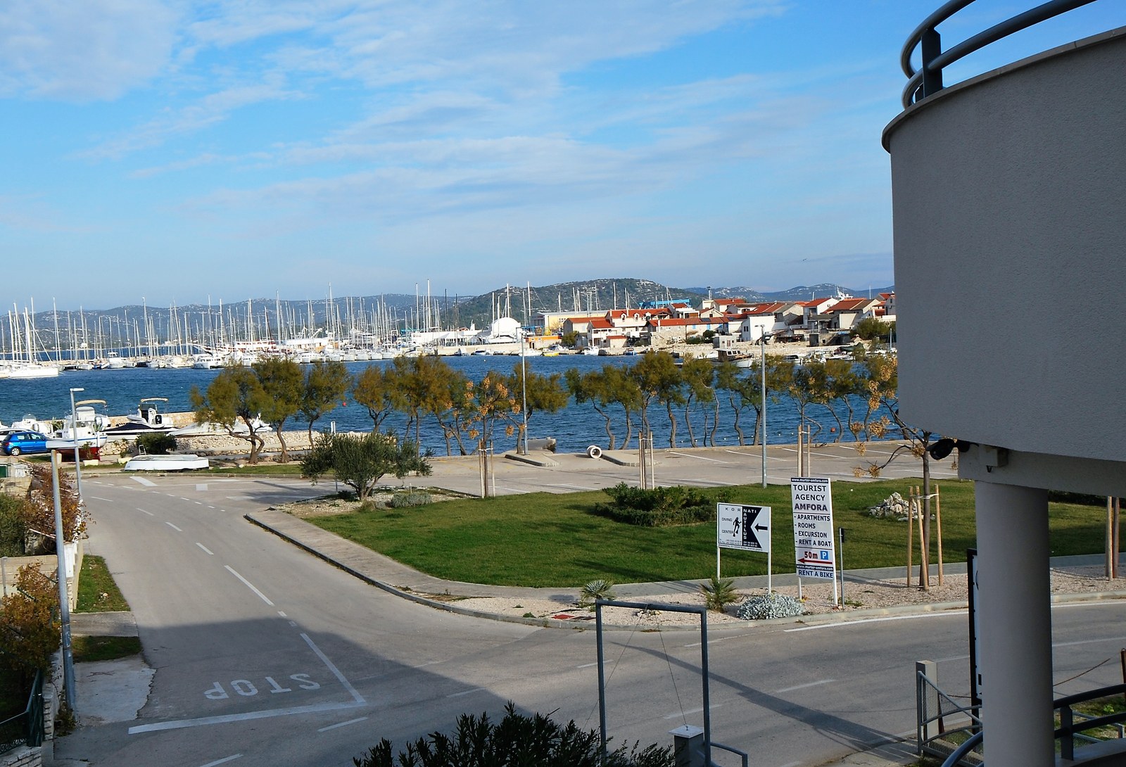 Betina marina view